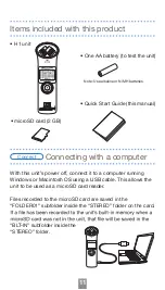 Preview for 13 page of Zoom Handy REcorder H1 Quick Start Manual