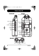 Предварительный просмотр 8 страницы Zoom Handy Recorder H4 Operation Manual