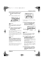 Предварительный просмотр 75 страницы Zoom Handy Recorder H4 Operation Manual