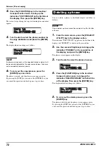 Предварительный просмотр 72 страницы Zoom HD16 Operation Manual