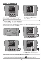 Preview for 4 page of Zoom MicTrak M4 Quicktour