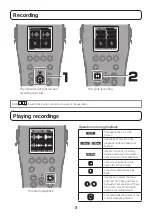 Preview for 8 page of Zoom MicTrak M4 Quicktour