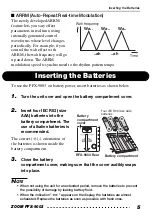 Preview for 5 page of Zoom PFX-9003 Operation Manual