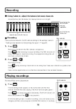 Предварительный просмотр 12 страницы Zoom PodTrak P8 Quick Manual