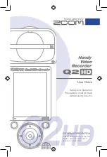Zoom Q2HD User Manual preview