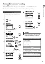 Preview for 17 page of Zoom R8 Interface Operation Manual