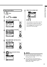 Предварительный просмотр 23 страницы Zoom R8 Interface Operation Manual