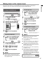 Preview for 47 page of Zoom R8 Interface Operation Manual