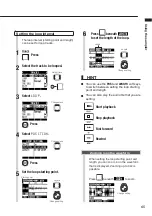 Preview for 65 page of Zoom R8 Interface Operation Manual