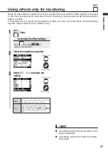 Preview for 89 page of Zoom R8 Interface Operation Manual