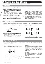 Предварительный просмотр 6 страницы Zoom RFX-2200 Operation Manual