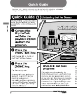 Preview for 7 page of Zoom RhythmTrak 234 Operation Manual