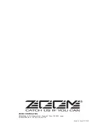 Preview for 70 page of Zoom RhythmTrak 234 Operation Manual