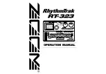 Zoom RhythmTrak RT-323 Operation Manual preview