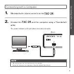 Preview for 7 page of Zoom Thunderbolt TAC-2R Operation Manual