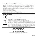 Предварительный просмотр 19 страницы Zoom UAC-2 Operation Manual