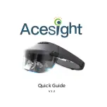 Preview for 1 page of Zoomax Acesight Quick Manual