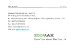 Предварительный просмотр 21 страницы Zoomax Luna HD 24 Pro User Manual