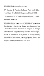 Preview for 2 page of Zoomax Luna S User Manual