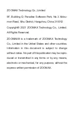 Предварительный просмотр 2 страницы Zoomax Luna S User Manual