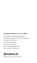 Предварительный просмотр 21 страницы Zoomax Luna S User Manual