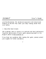 Preview for 7 page of Zoomax MD HD PLUS User Manual