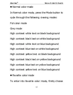 Preview for 15 page of Zoomax Snow S User Manual