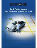 Preview for 1 page of Zoombak Car and Family GPS Locator User Manual And Installation