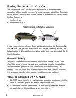 Preview for 12 page of Zoombak Car and Family GPS Locator User Manual And Installation