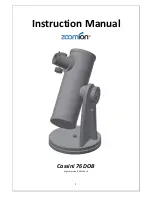 zoomion Cassini 76 DOB Instruction Manual preview