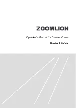 Preview for 13 page of Zoomlion ZCC2600CR Operator'S Manual