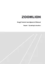 Preview for 97 page of Zoomlion ZRT850 Operator'S Manual