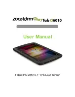 Предварительный просмотр 1 страницы Zoostorm PlayTab Q6010 User Manual