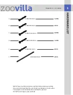 Preview for 4 page of Zoovilla PTH0842222510 Manual