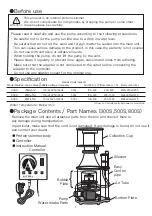 Предварительный просмотр 4 страницы Zoox Altima 1200P User Manual