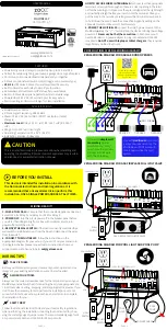 Preview for 1 page of ZooZ MULTIRELAY ZEN16 Instructions