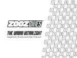 ZooZ THE URBAN ULTRALIGHT Assembly Manual And User Manual preview