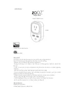ZooZ Z-WAVE SMART PLUG User Manual preview