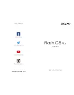 Zopo FLASH G5 PLUS Quick Manual preview