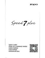 Preview for 1 page of Zopo Speed 7 plus Quick Manual