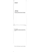 Preview for 1 page of Zopo ZP320 Quick Manual