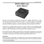 Предварительный просмотр 2 страницы Zotac 4895173622878 User Manual