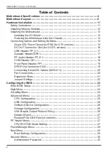 Preview for 3 page of Zotac E2-1800-ITX-WiFi Series User Manual