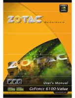 Предварительный просмотр 1 страницы Zotac GeForce 6100-VALUE User Manual