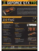 Zotac Geforce Gtx770 Technical Specifications preview