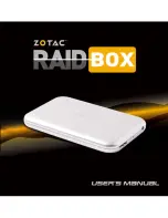 Preview for 1 page of Zotac raidbox User Manual