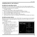 Preview for 22 page of Zotac ZBOX MAGNUS ONE User Manual