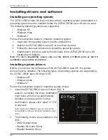 Preview for 23 page of Zotac ZBOX nano XS AD11 series User Manual