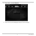 Preview for 10 page of Zotac ZBOX pico User Manual