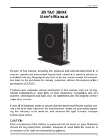 Zotac ZBOX series User Manual preview